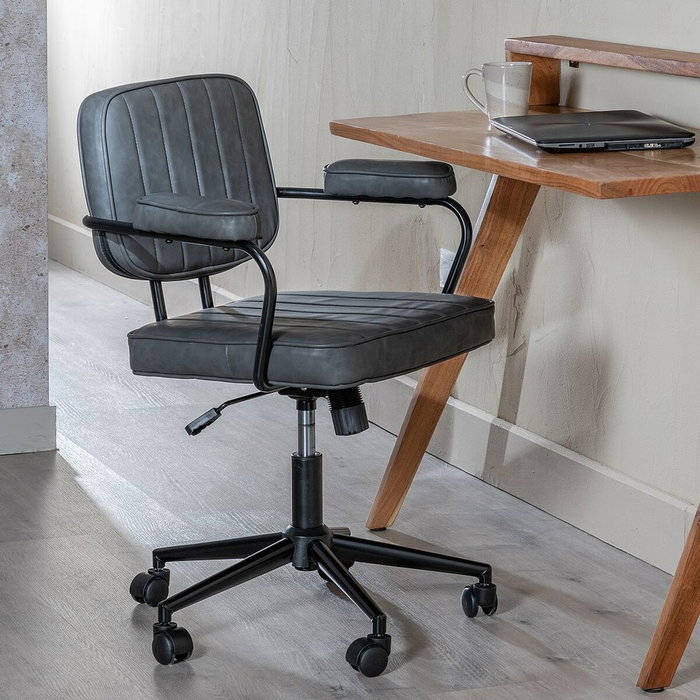 BigBuy Office Chaise de Bureau 56 x 56 x 92 cm Noir BigBuy Office Chaise de Bureau 56 x 56 x 92 cm Noir