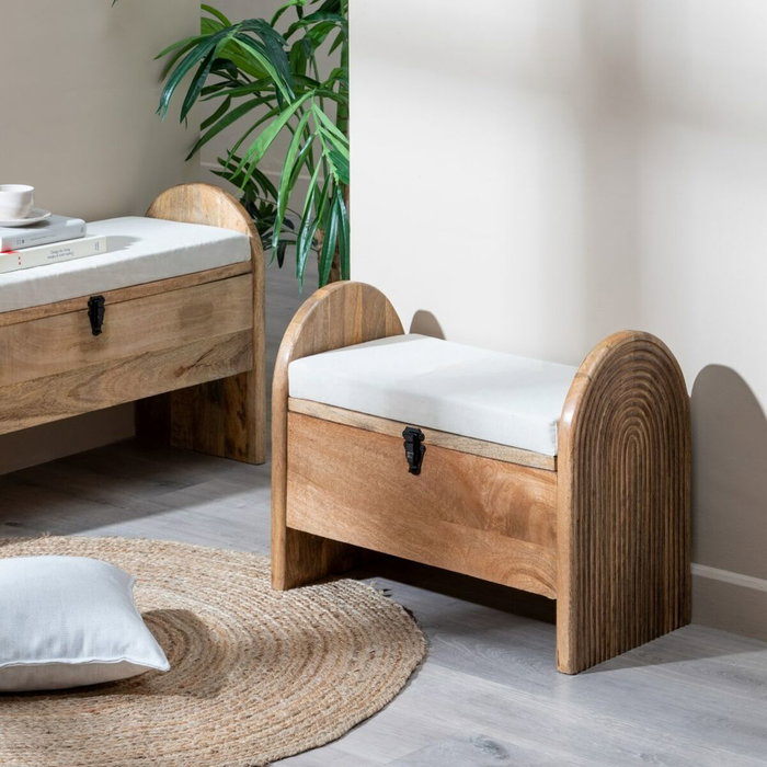 BigBuy Home Coffre 100 x 35 x 56 cm Naturel BigBuy Home Coffre 100 x 35 x 56 cm Naturel