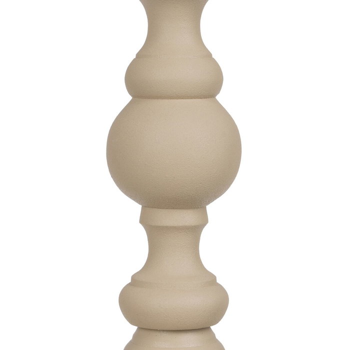BigBuy Home Bougeoir Aluminium Crème 15 x 15 x 25 cm BigBuy Home Bougeoir Aluminium Crème 15 x 15 x 25 cm