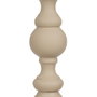 BigBuy Home Bougeoir Aluminium Crème 15 x 15 x 25 cm