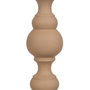 BigBuy Home Bougeoir 15 x 15 x 28 cm Beige Aluminium