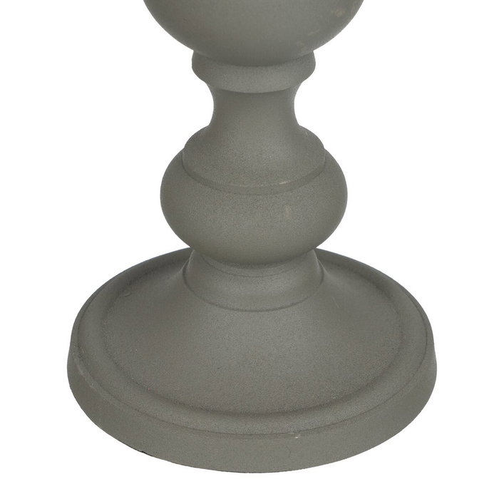 BigBuy Home Bougeoir Aluminium Vert 15 x 15 x 32 cm
