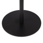 BigBuy Home Table d'appoint circulaire Noir et Vert en Fer