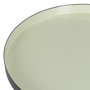 BigBuy Home Table d'appoint circulaire Noir et Vert en Fer