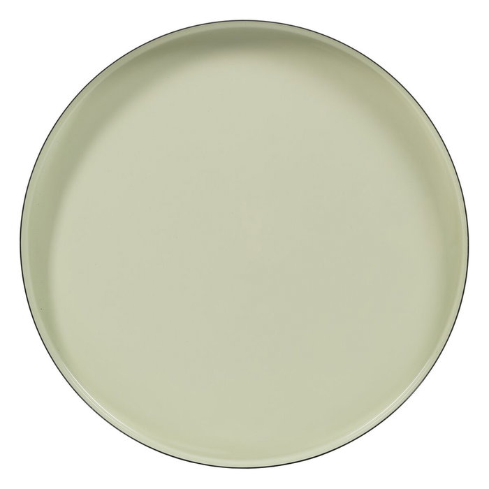 BigBuy Home Table d'appoint circulaire Noir et Vert en Fer BigBuy Home Table d'appoint circulaire Noir et Vert en Fer