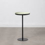 BigBuy Home Table d'appoint circulaire Noir et Vert en Fer