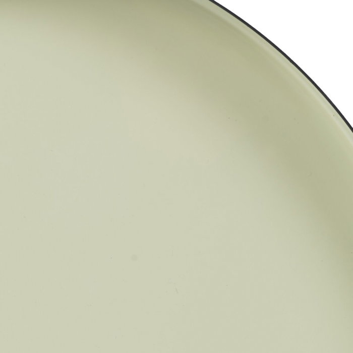 BigBuy Home Table d'appoint circulaire Noir et Vert en Fer BigBuy Home Table d'appoint circulaire Noir et Vert en Fer