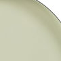 BigBuy Home Table d'appoint circulaire Noir et Vert en Fer