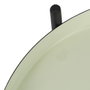 BigBuy Home Table d'appoint circulaire Noir Vert Fer