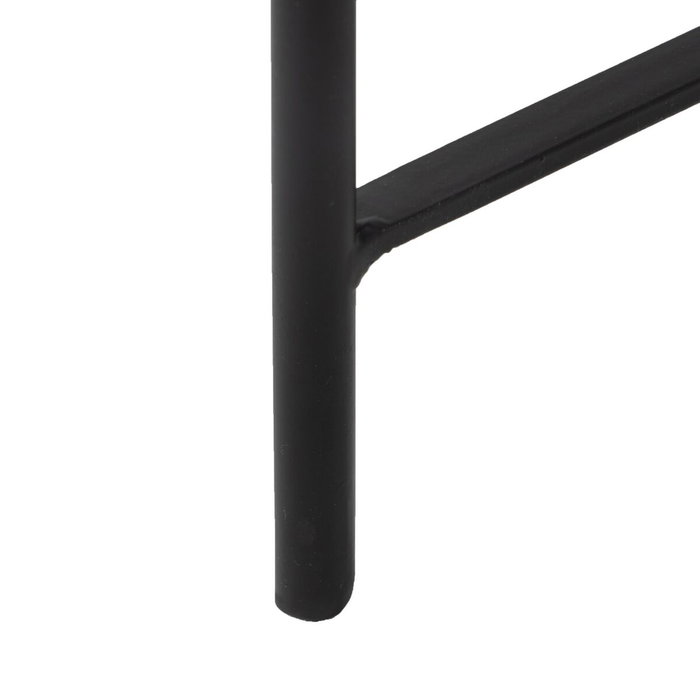 BigBuy Home Table d'appoint circulaire Noir et Crème en Fer BigBuy Home Table d'appoint circulaire Noir et Crème en Fer