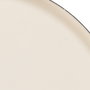 BigBuy Home Table d'appoint circulaire Noir et Crème en Fer