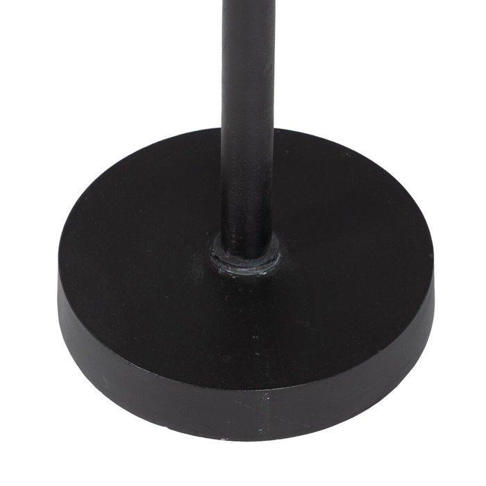BigBuy Home Table d'appoint en Verre Noir et Métal BigBuy Home Table d'appoint en Verre Noir et Métal