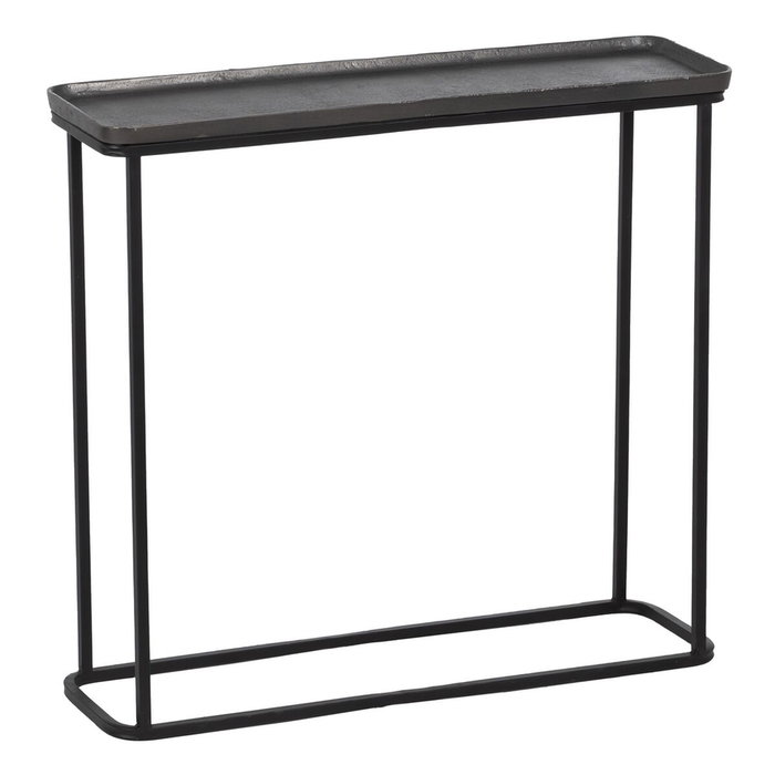 BigBuy Home Ensemble de meubles Noir Gris 84 x 26 x 78 cm BigBuy Home Ensemble de meubles Noir Gris 84 x 26 x 78 cm