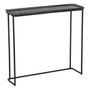 BigBuy Home Ensemble de meubles Noir Gris 84 x 26 x 78 cm