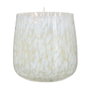 BigBuy Home Bougeoir Verre Blanc 10 x 10 x 10 cm