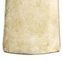 BigBuy Home Vase Verre Doré Métal Blanc 10 x 10 x 53 cm
