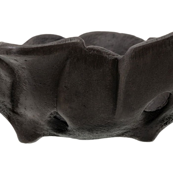 Centre de Table Gris Aluminium 17,5 x 13,5 x 5 cm