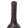 BigBuy Home Vase Gris Aluminium 9 x 9 x 44,5 cm
