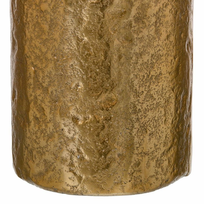 BigBuy Home Vase 12 x 12 x 61 cm Doré Aluminium BigBuy Home Vase 12 x 12 x 61 cm Doré Aluminium