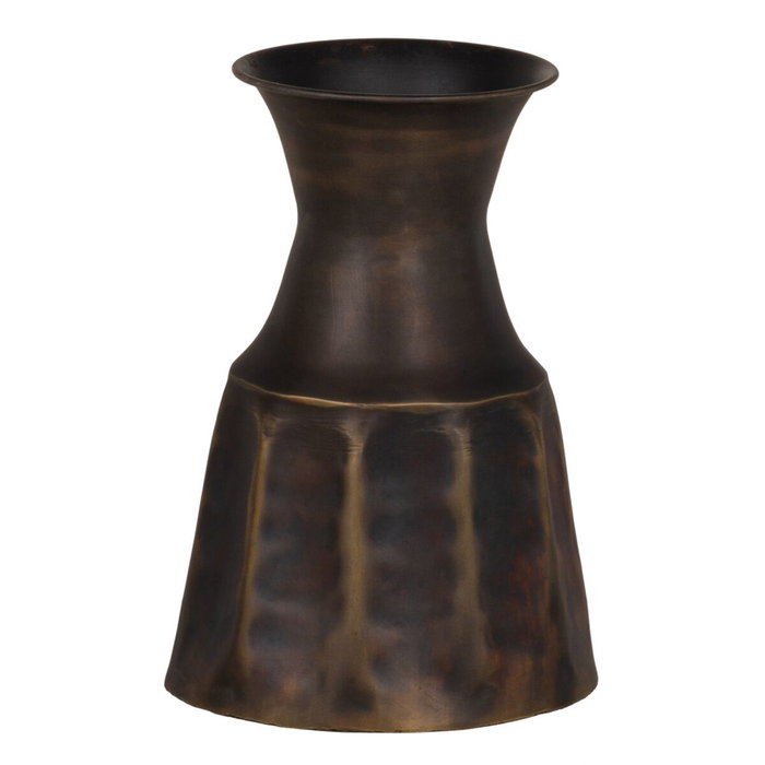 BigBuy Home Vase Doré Métal 15 x 15 x 22 cm BigBuy Home Vase Doré Métal 15 x 15 x 22 cm