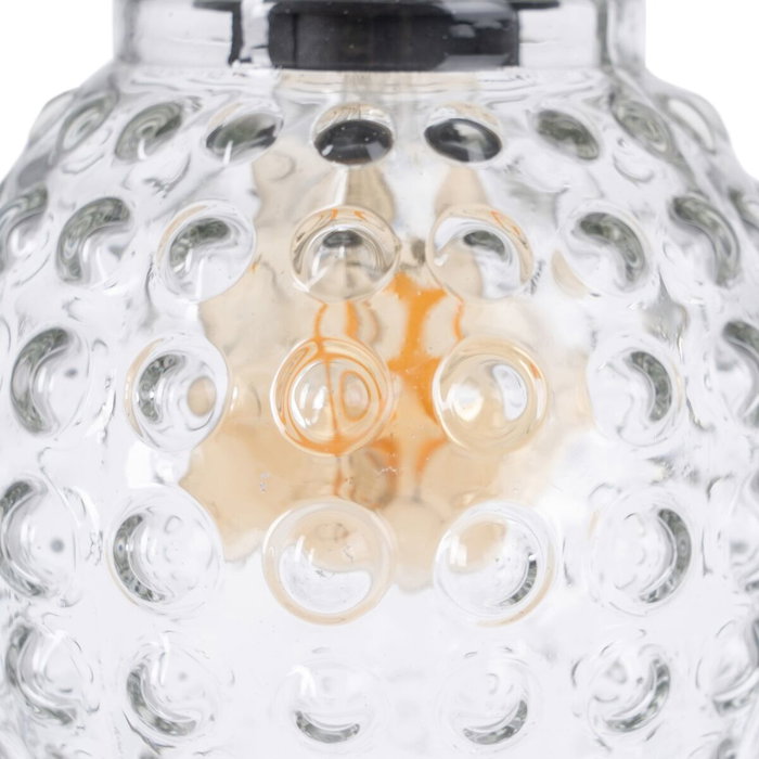 BigBuy Home Suspension Verre Métal 16 x 16 x 24 cm