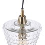 BigBuy Home Suspension Verre Métal 20 x 20 x 27 cm