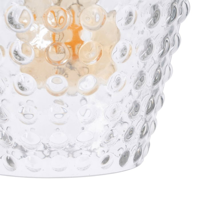 BigBuy Home Suspension Verre Métal 20 x 20 x 27 cm