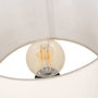 BigBuy Home Lampe de bureau Blanc Doré