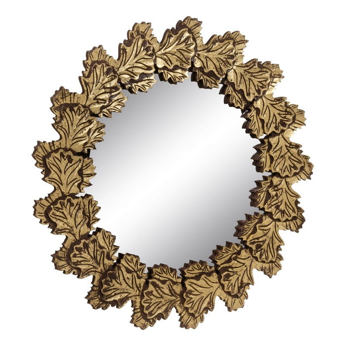 BigBuy Home Miroir mural Doré 79 x 3 x 79 cm BigBuy Home Miroir mural Doré 79 x 3 x 79 cm