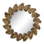 BigBuy Home Miroir mural Doré 79 x 3 x 79 cm