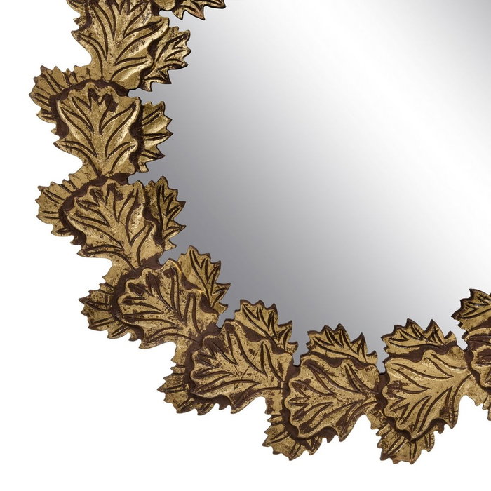 BigBuy Home Miroir mural Doré 79 x 3 x 79 cm BigBuy Home Miroir mural Doré 79 x 3 x 79 cm