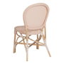 BigBuy Home Chaise de Salle à Manger en Rotin Beige Naturel