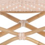 BigBuy Home Chaise de Salle à Manger en Rotin Beige Naturel