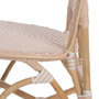 BigBuy Home Chaise de Salle à Manger en Rotin Beige Naturel