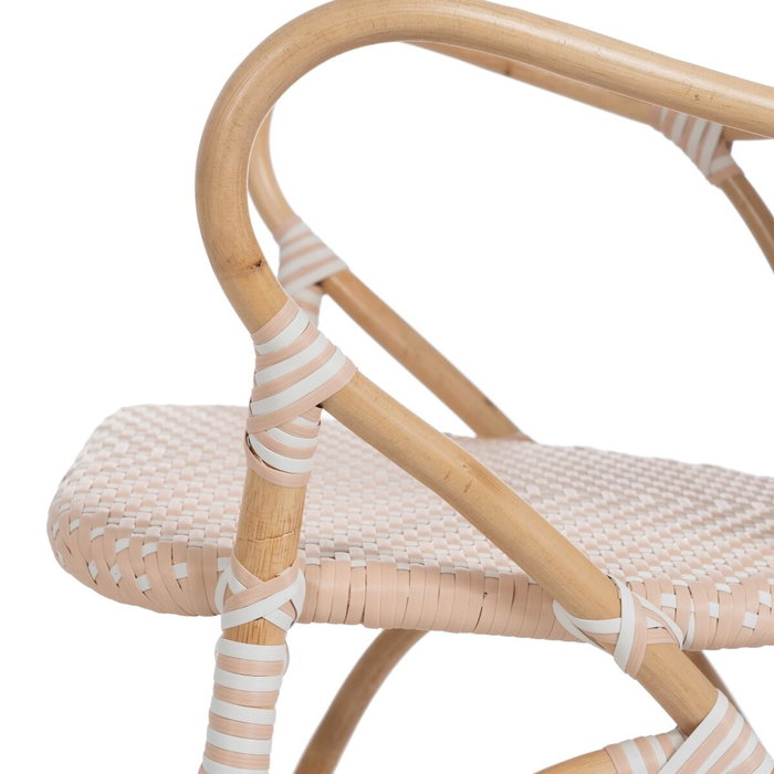 BigBuy Home Chaise de Salle à Manger 57 x 62 x 90 cm Naturel Beige Rotin