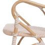 BigBuy Home Chaise de Salle à Manger 57 x 62 x 90 cm Naturel Beige Rotin