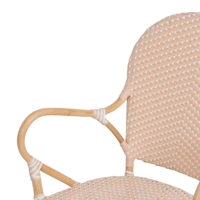 BigBuy Home Chaise de Salle à Manger 57 x 62 x 90 cm Naturel Beige Rotin