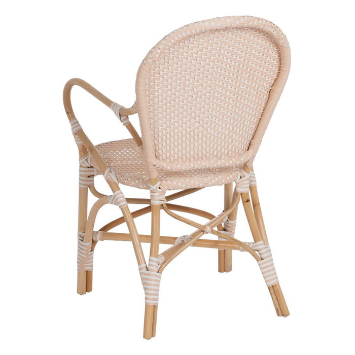 BigBuy Home Chaise de Salle à Manger 57 x 62 x 90 cm Naturel Beige Rotin