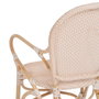 BigBuy Home Chaise de Salle à Manger 57 x 62 x 90 cm Naturel Beige Rotin