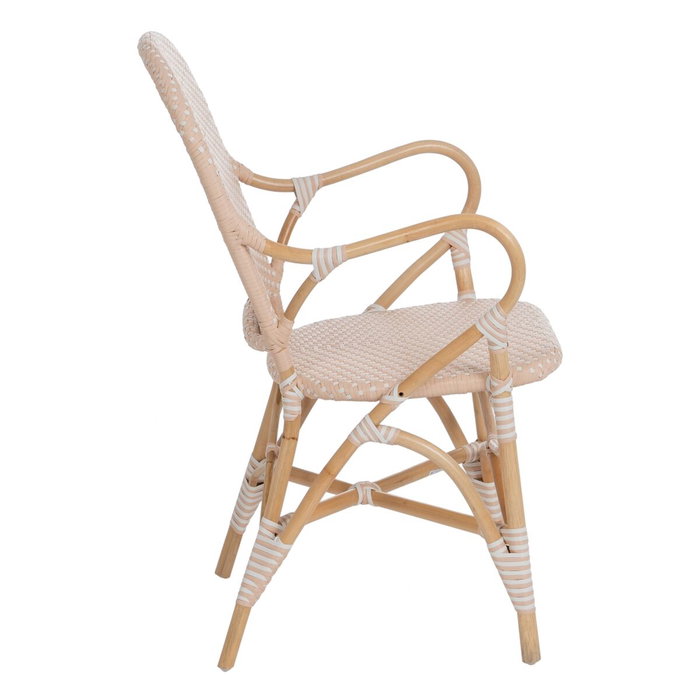 BigBuy Home Chaise de Salle à Manger 57 x 62 x 90 cm Naturel Beige Rotin