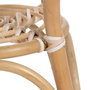 BigBuy Home Table d'appoint ronde en rotin Naturel Beige