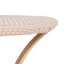 BigBuy Home Table d'appoint en Rotin Beige Naturel