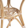 BigBuy Home Table d'appoint en Rotin Beige Naturel