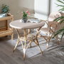 BigBuy Home Table d'appoint en Rotin Beige Naturel