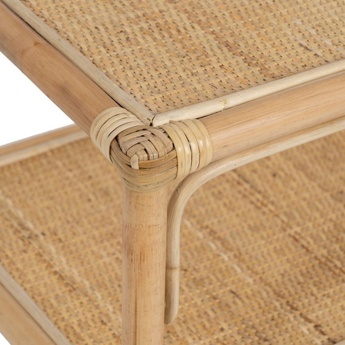 BigBuy Home Étagère Naturel Rotin 60 x 41 x 80,5 cm