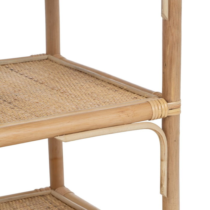 BigBuy Home Étagère Naturel Rotin 60 x 41 x 80,5 cm
