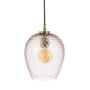 BigBuy Home Suspension Verre Doré Métal 22 x 22 x 32 cm