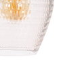 BigBuy Home Suspension Verre Doré Métal 22 x 22 x 32 cm