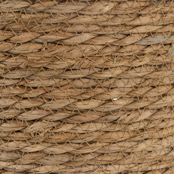 BigBuy Home Lot de 3 paniers Naturel 17 x 17 x 20 cm en fibre naturelle BigBuy Home Lot de 3 paniers Naturel 17 x 17 x 20 cm en fibre naturelle