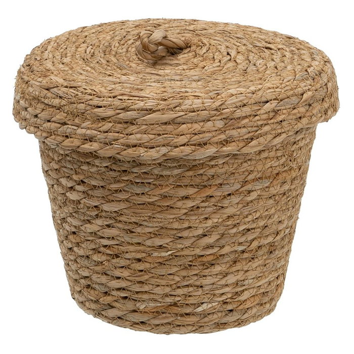 BigBuy Home Panier Multi-usages 3 Pièces Naturel Fibre naturelle